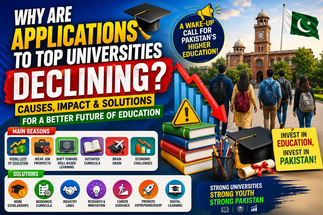 Why Are Applications to Pakistan’s Top Universities Declining