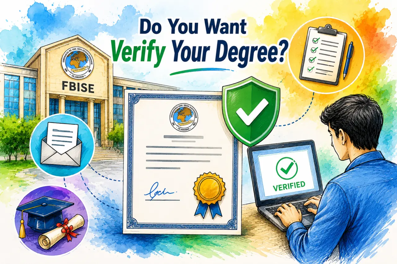 How to Verify FBISE Degree or Result Card (SSC & HSSC)